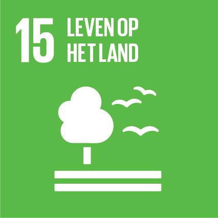 Logo SDG 13: Leven op het land