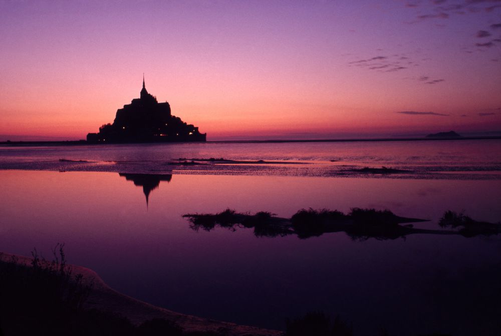 George F. Mobley: Mont Saint-Michel, Normandië, Frankrijk