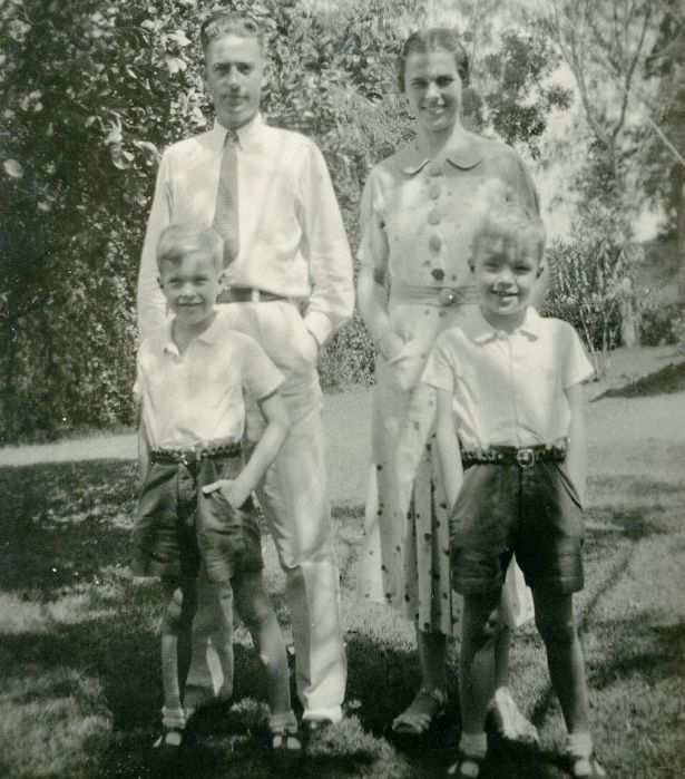 De familie Bakker in 1937