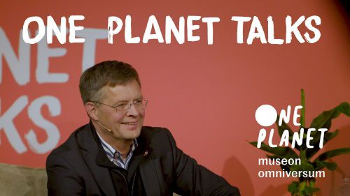 Jan-Peter Balkenende tijdens de One Planet Talk