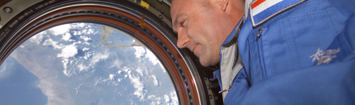 André Kuipers in het ISS