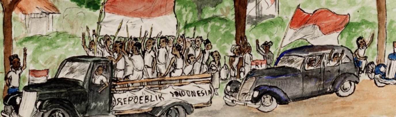 Indonesische demonstratie te Semarang