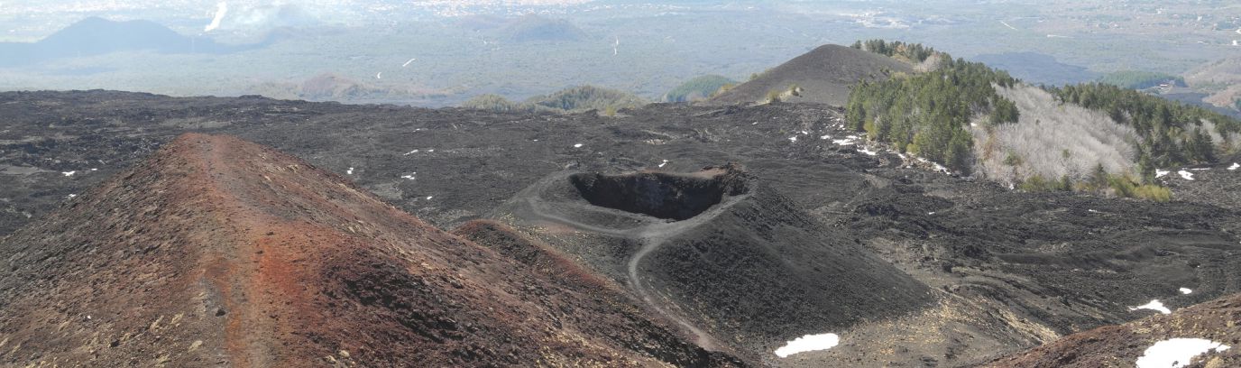 Vaulkaanlandschap van de Etna