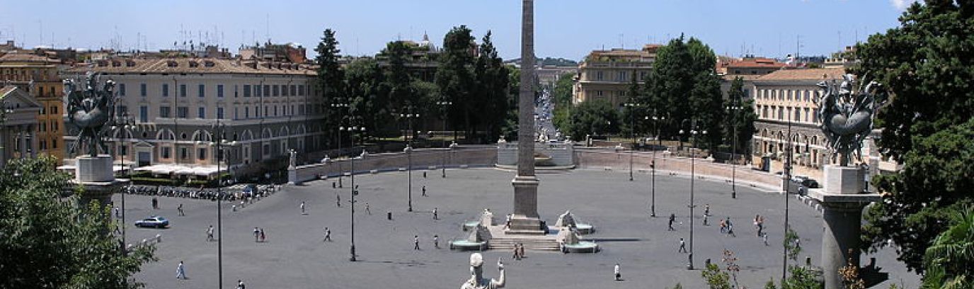 Piazza del popolo, Rome